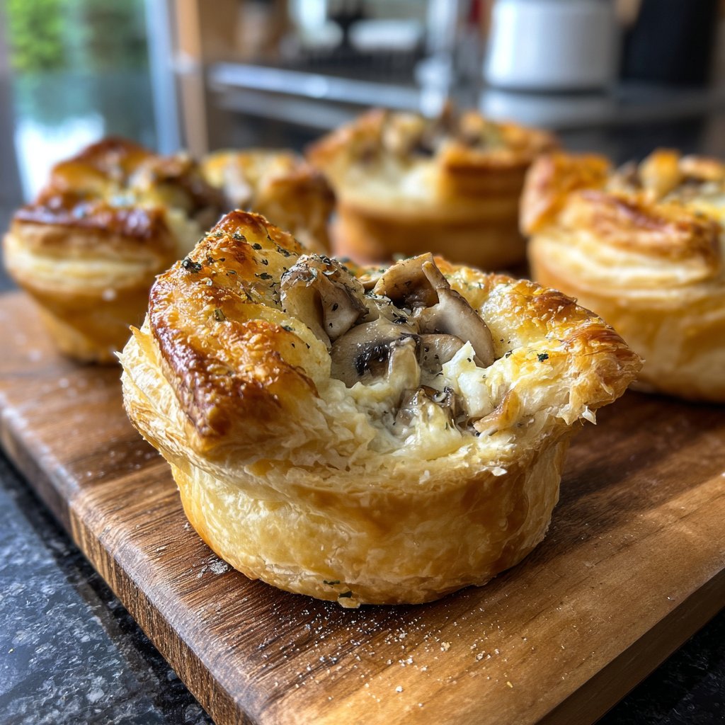 Mini Mushroom Vol-au-Vents