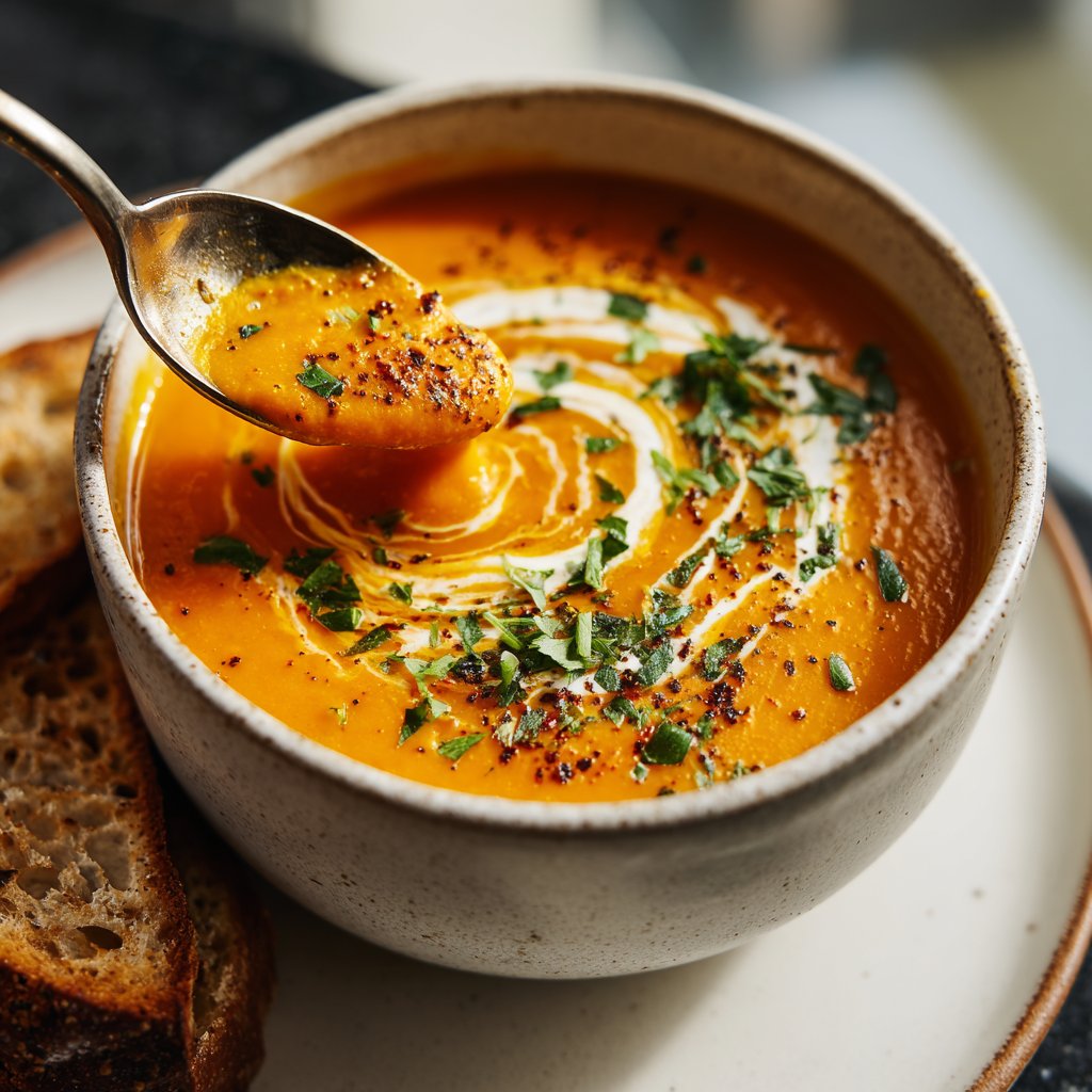 Creamy Carrot Ginger Soup