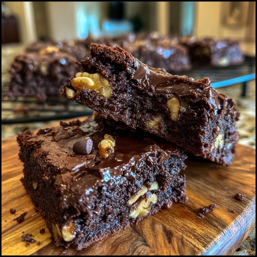 Soft Fudge Brownies