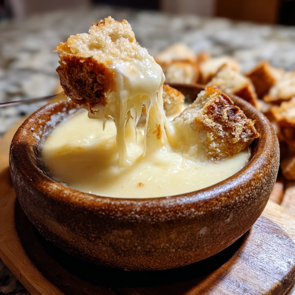 Fondue with Goat Cheese