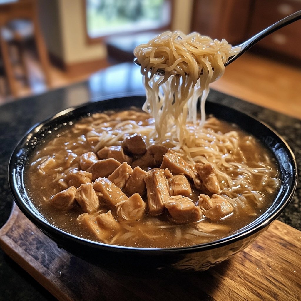Crockpot Pho Ga (chicken pho)
