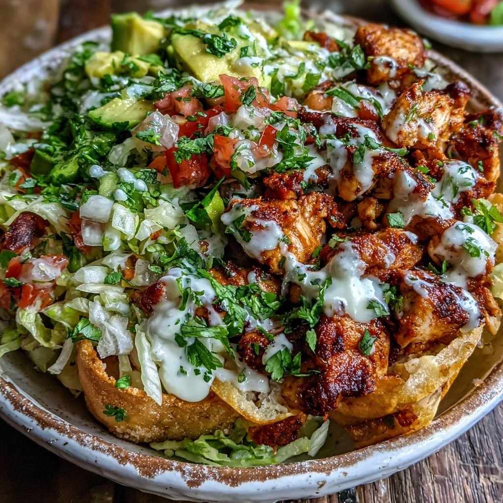 Easy Healthy Chicken Taco Bowl