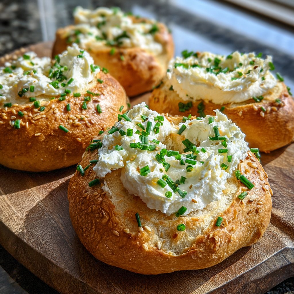 High Protein Bagels With Greek Yogurt