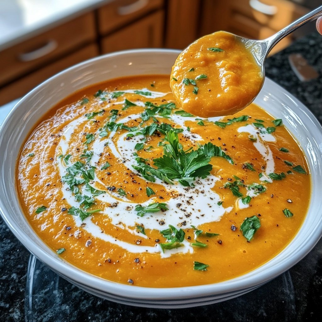 Creamy Squash Soup Recipe