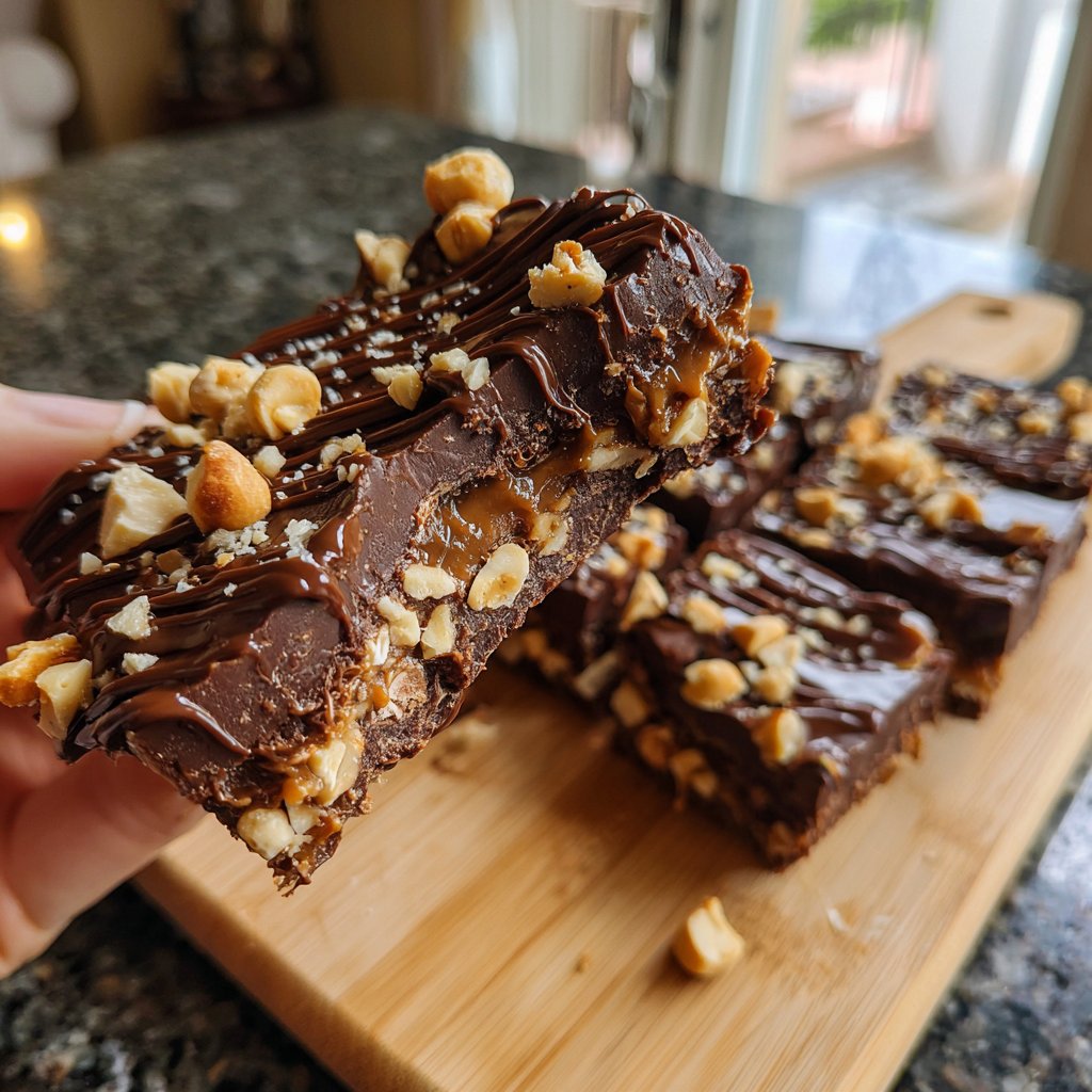 Chocolate Hazelnut Spread Bars