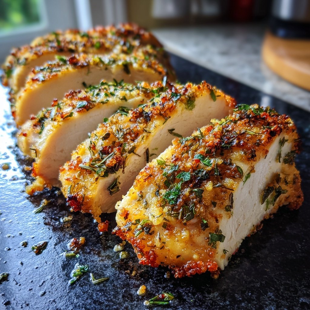 Healthy Baked Chicken Breast With Garlic