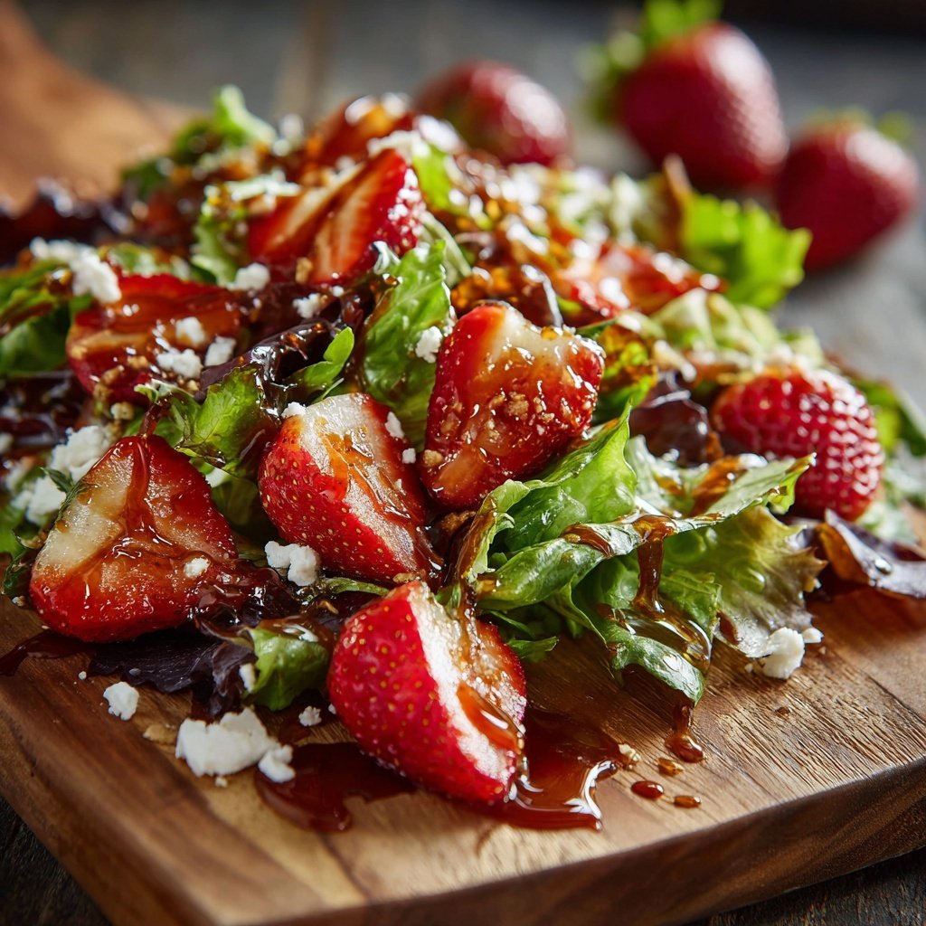 Strawberry Balsamic Salad