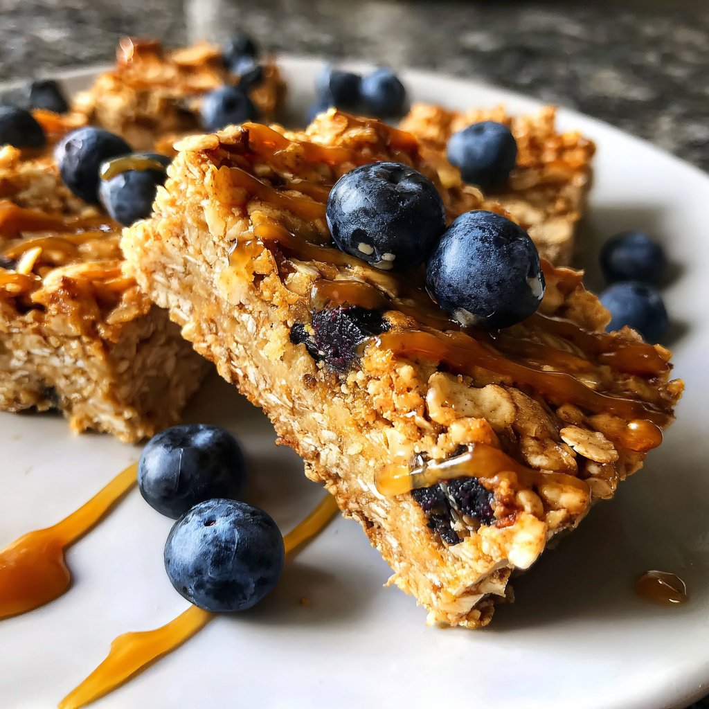 Banana Oat Yogurt Squares