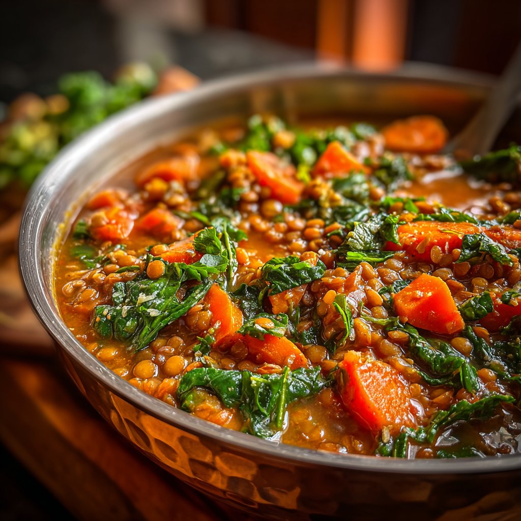 Healthy Dinner Lentil Vegetable Stew
