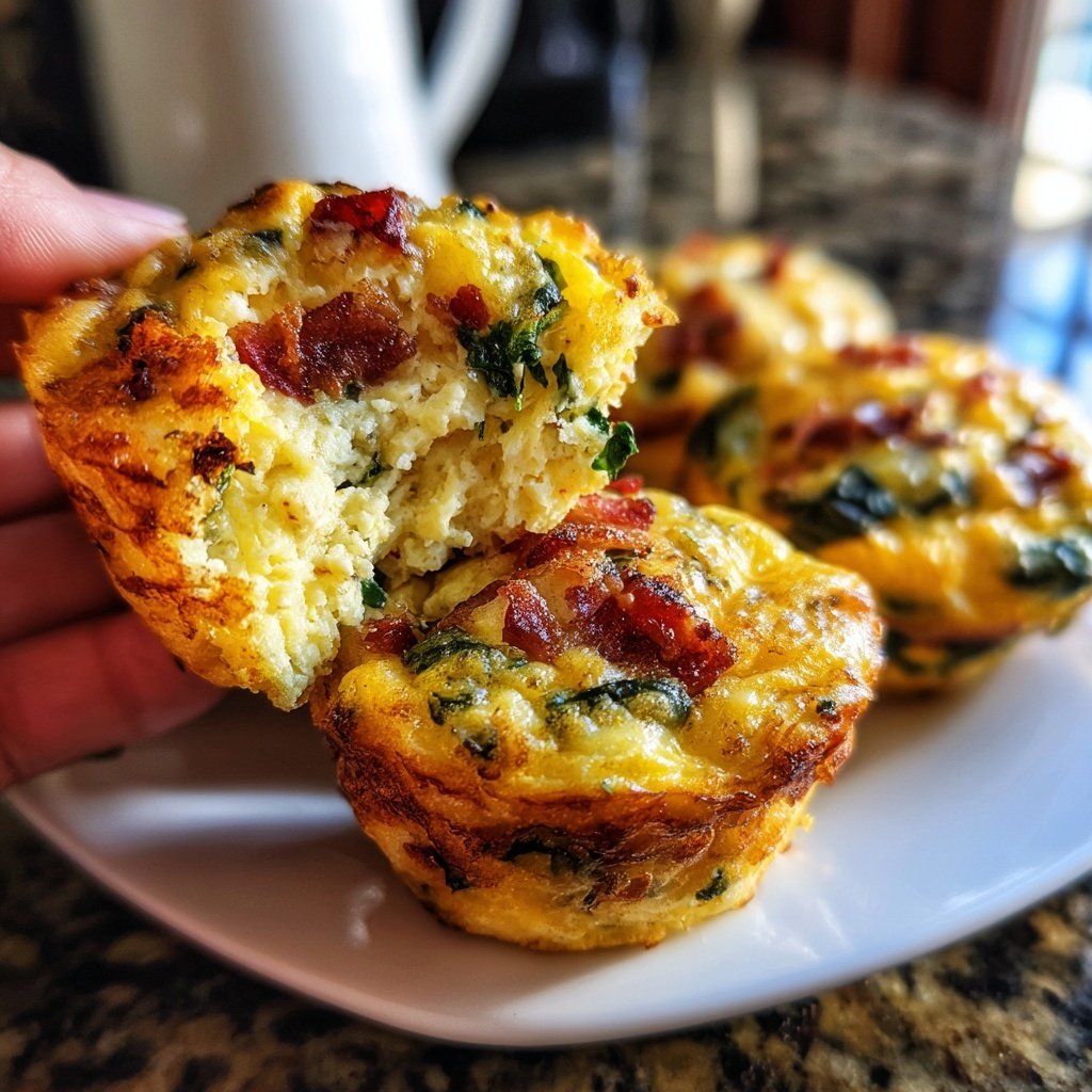 Keto Breakfast Egg Muffins With Bacon