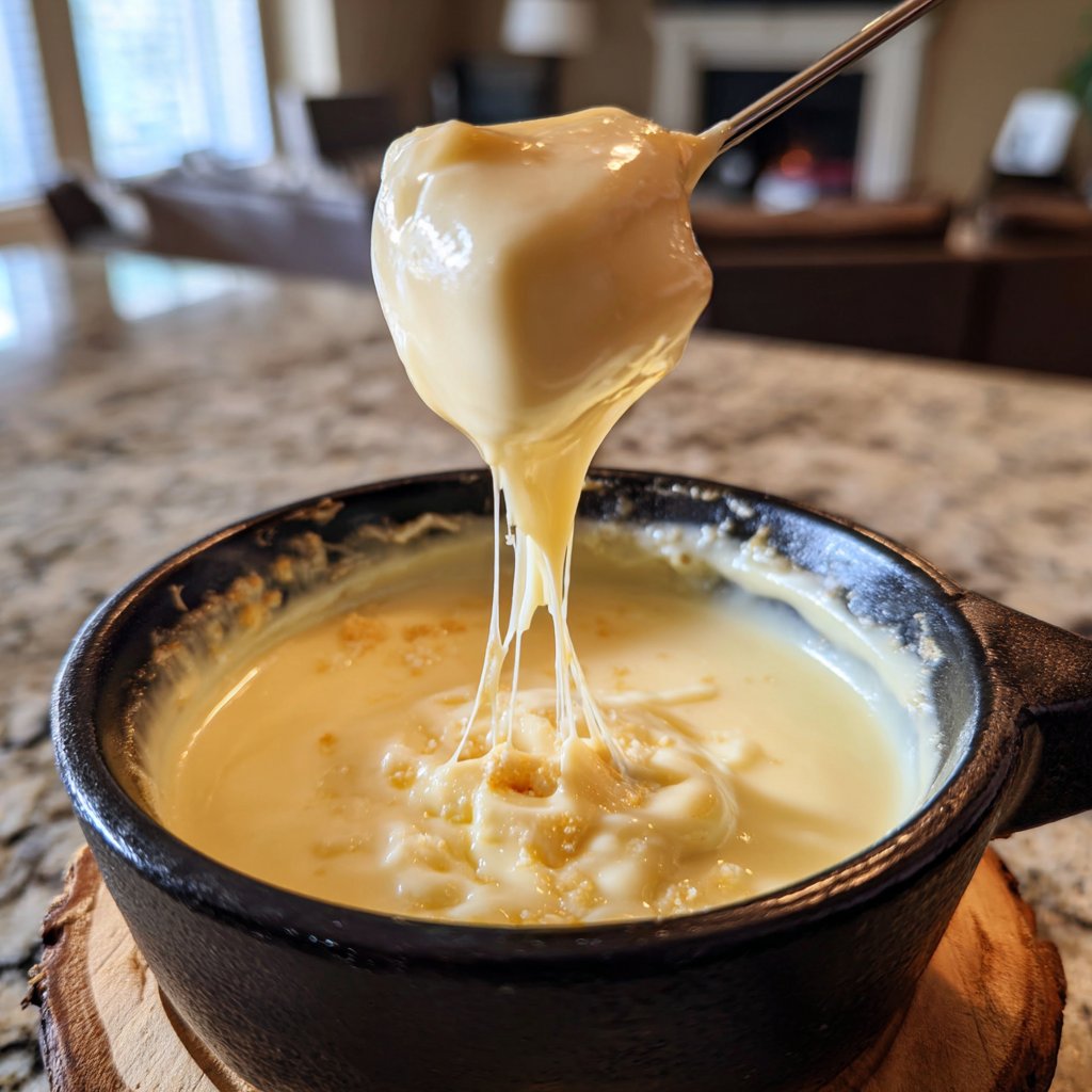 Fondue with White Chocolate