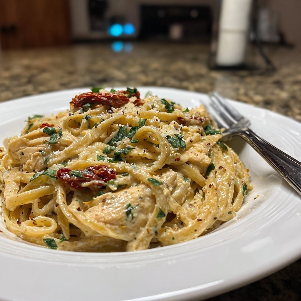Creamy Tuscan Chicken Pasta