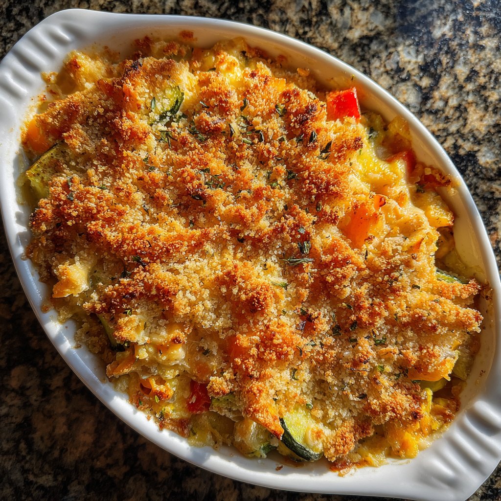 Sunday Baked Vegetable Casserole
